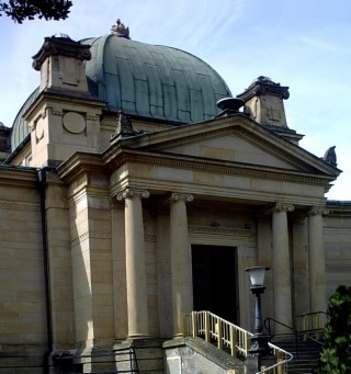 Altes Krematorium auf dem Mainzer Hauptfriedhof