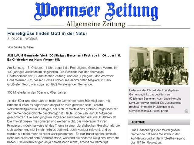 Wormser Zeitung